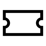 Ticket Alt Solid SVG Icon